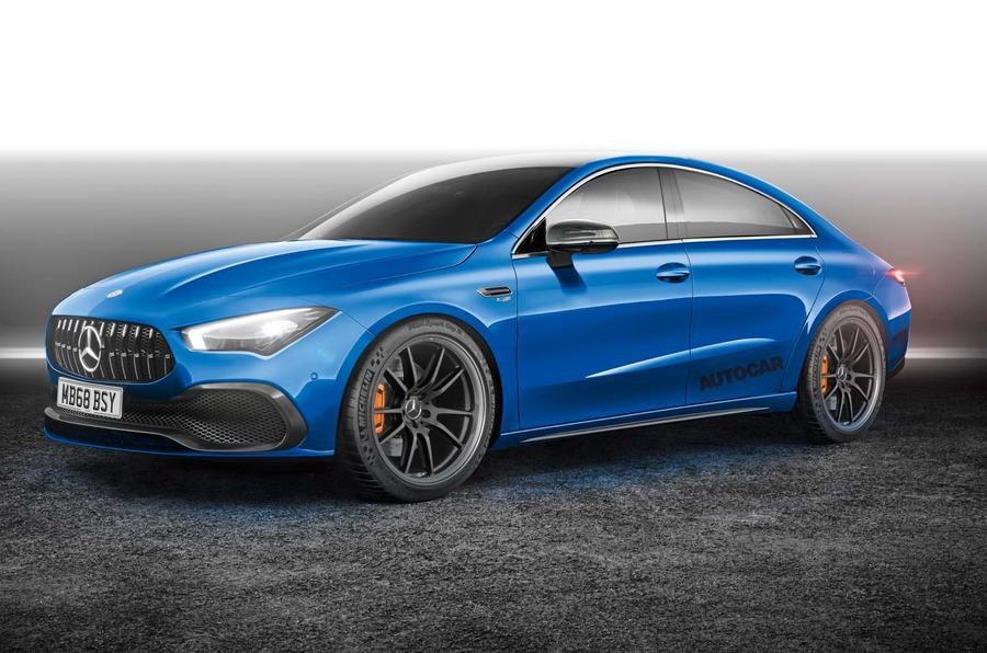 New Mercedes-Benz CLA will produce over 400bhp